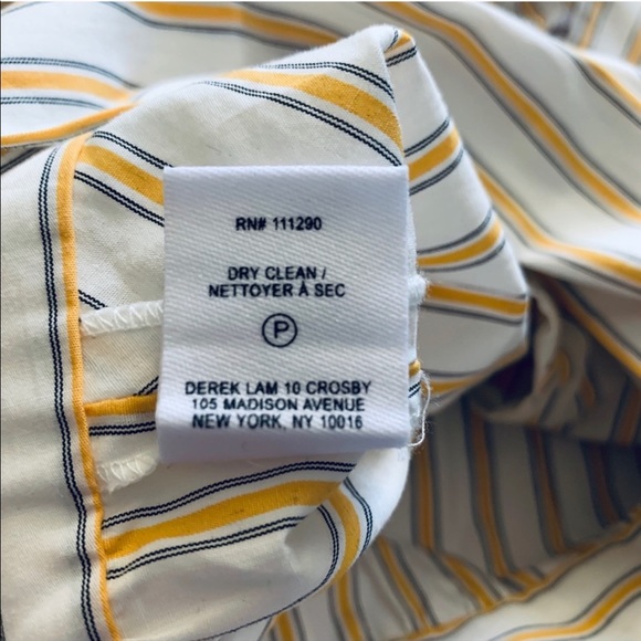 Derek Lam 10 Crosby cropped tie-waist blouse - Picture 9 of 9